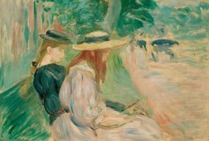 Su una panchina del Bois de Boulogne