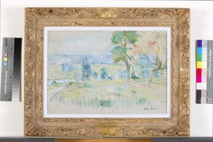 La valle della Senna a Mézy, 1891 da Berthe Morisot