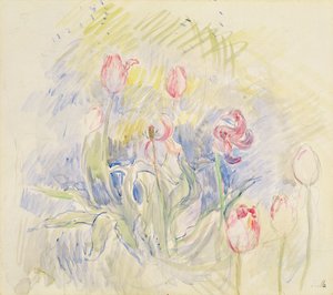 Tulipani, 1890 da Berthe Morisot