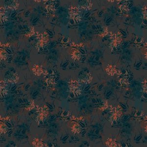 Burnt Umber Floral, 2015 (schema di ripetizione illustrativo)