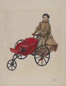 Carrozzina e bambola