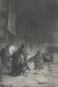 Interno di una chiesa a Milano da Bianchi Mose
