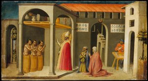 San Nicola resuscita tre giovani da Bicci di Lorenzo