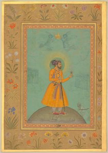 Jujhar Singh Bundela si inginocchia per sottomettersi a Shah Jahan
