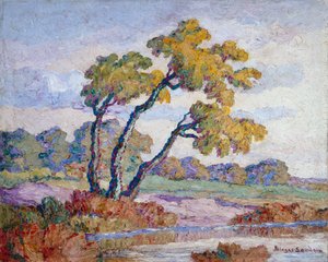 Paesaggio del Kansas da Birger Sandzen