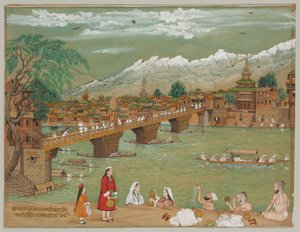 Una Vista di Srinagar