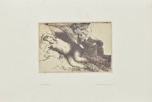 [Giove e Antiope: il piatto più grande]. da Bisson Frères
