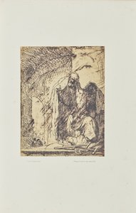 [Pietro e Giovanni alla porta del tempio]. da Bisson Frères