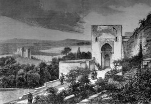 La Mezquita, Córdoba, Spagna, 1849 da Bisson and Cottard