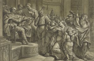 Eponina chiede clemenza a Vespasiano per Sabino da Blaise Nicolas Lesueur