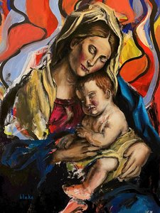 Madonna e Bambino, c.2020