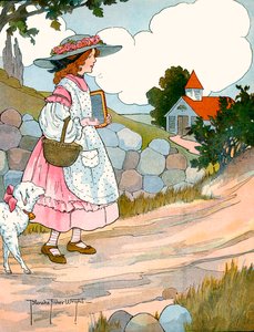 Mary aveva un agnellino, di Blanche Fisher Wright da Blanche Fisher Wright