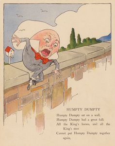 Filastrocca: Humpty Dumpty da Blanche Fisher Wright