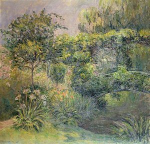 Ponte ai giardini di Giverny da Blanche Hoschede Monet