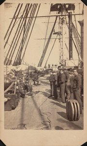 USS New Hampshire, 1864-1865 circa (foto)