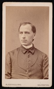 Ritratto del Rev. Joseph Celestine Carrier 1833-1904, prima del 1876 da Blessing and Bro