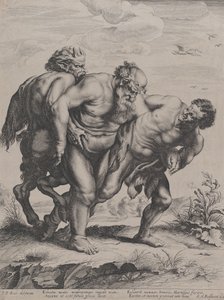 Il Sileno ubriaco, sostenuto da un satiro e un fauno, 1625-59