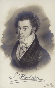 Ritratto di Ignaz Moscheles da Bohemian School