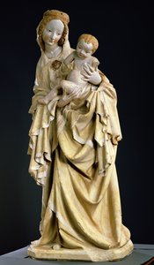 La Madonna di Krumau, c.1400 da Bohemian School