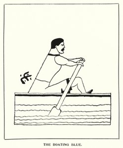 Oxford Quips: Il Blu del Canottaggio da Bohun Lynch