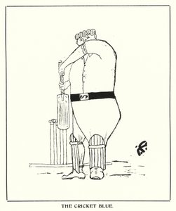 Oxford Quips: Il Blu del Cricket da Bohun Lynch
