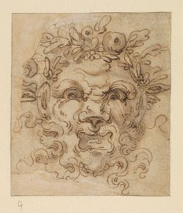 Maschera grottesca, XVII secolo