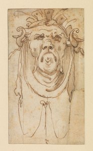 Maschera grottesca, XVII secolo