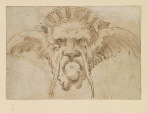Maschera grottesca, XVII secolo