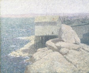 Villaggio di pescatori cinesi, Baia di Monterey, California