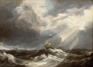 Luce del sole su un mare tempestoso, c. 1640