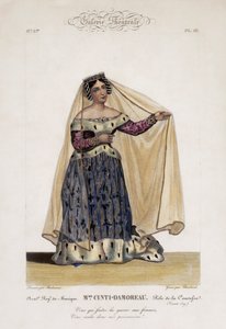 Laure Cinti-Damoreau, soprano francese, come la Contessa nell