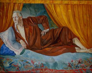 Ritratto del cantante Fyodor I. Shalyapin, 1918