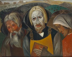 Vasili Kachalov come Zar Fëdor Ioannovič, 1923