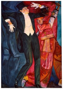 Ritratto del produttore teatrale Vsevolod Meyerhold, 1916