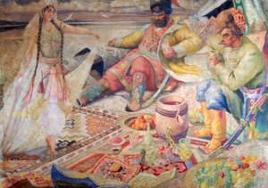 Stepan Razin, fine XIX - inizio XX secolo da Boris Mikhailovich Kustodiev