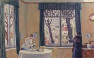 Nella stanza. Inverno, 1915