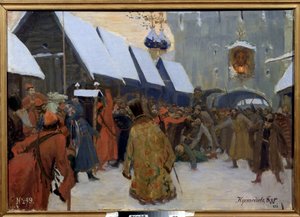 La ribellione del popolo contro i boiardi