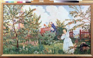 Il giardino delle mele da Boris Mikhailovich Kustodiev