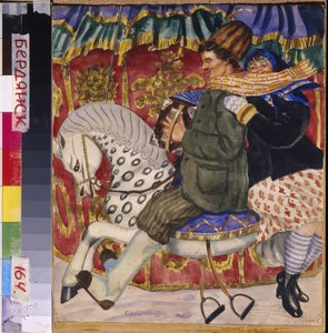 Carosello da Boris Mikhailovich Kustodiev
