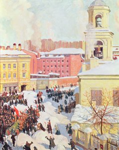 Il 27 febbraio 1917 da Boris Mikhailovich Kustodiev
