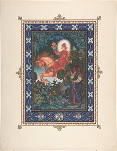 Illustrazione per la fiaba Vasilisa la Bella, c. 1925