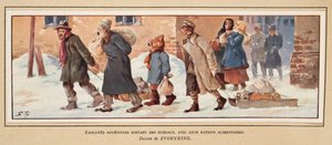 Lavoratori sovietici che lasciano l