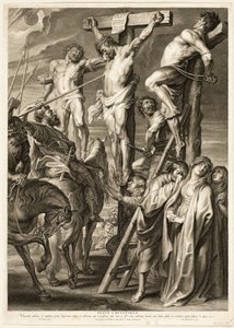 La Crocifissione da Boëtius Adamsz. Bolswert