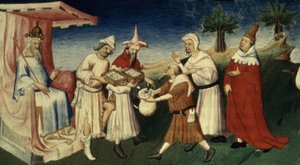 Ms Fr 2810 f.45, Come il Gran Khan usava la corteccia degli alberi come valuta, dal 