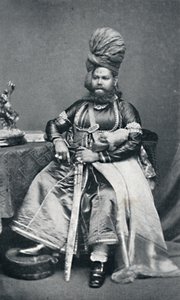 Maharaja di Panab, Presidenza di Bombay, 1902