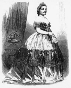 Mrs Lincoln, c1860s da Brady