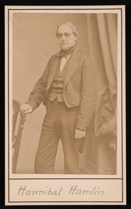 Ritratto di Hannibal Hamlin 1809-1891, 1857 da Brady