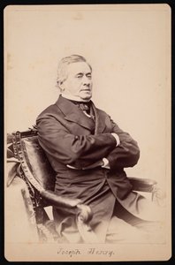 Ritratto di Joseph Henry 1797-1878, Tra il 1868 e il 1878 da Brady