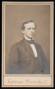Ritratto di Lyman Trumbull 1813-1896, tra il 1864 e il 1868 da Brady