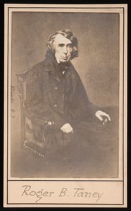 Ritratto di Roger Brooke Taney da Brady